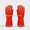 Home Red latex glove , Diamond grip Latex Gloves for gardening