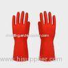 Home Red latex glove , Diamond grip Latex Gloves for gardening