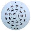 2000V - 8000V White Round Aluminum Base High Power LED PCB Single Layer - 4 Layer