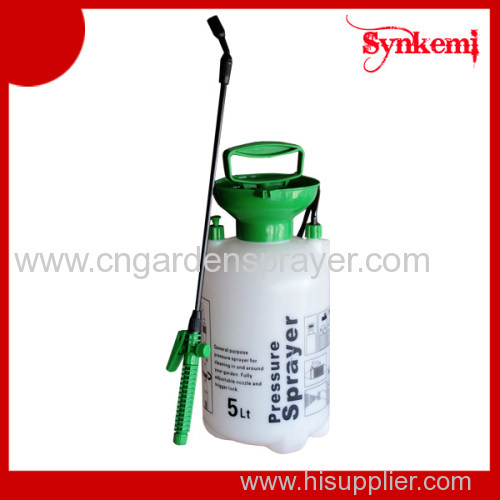 5L Plastic high pressure garden water sprayer