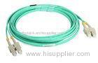 Fiber Optic Cable Assembly Lc Om3 Optical Fiber Patch Cord Duplex