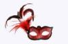 Custom Luxury Sexy Red Half Face Masquerade Masks For Female