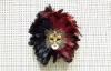 Luxury Home / Office Decorative Masquerade Masks With Feather