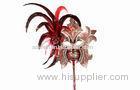 Womens Masquerade Mask With Stick For Christmas Carnival Party