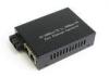 Full Duplex RJ45 ports Fiber Optic Media Converter for Tamper Switch 100Base - Fx