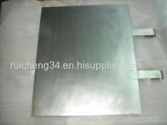 Electrolytic non-ferrous metal plate