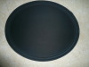 Non slip tray, PP,Oval, 490x590mm