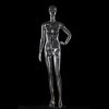 Female full-body PC transparent dress mannequins