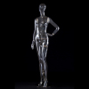 Modern female transparent faceless mannequin