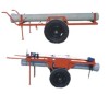 Manually brake Concrete pole trailer transporter