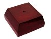 Rosewood piano finish wooden cup base