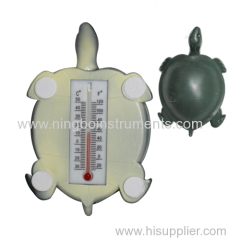 Turtle shape Window thermometer