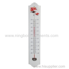 Metal Garden Thermometer; Garden Thermometer