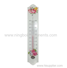 Garden Thermometer; Metal Garden Thermometer