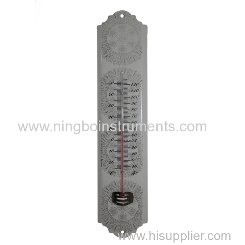 Garden Metal Thermometer; Garden Thermometer