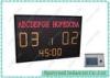 Red And Yellow Electronic Football Scoreboard , Soccer Digital Scoring Board