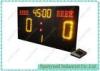 7 Segment Electronic Football Scoreboards , Sports Gymnasium Scoreboards For Football