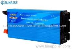 600W Pure Sine Wave Power Inverter with Charger and Auto Transfer Switch