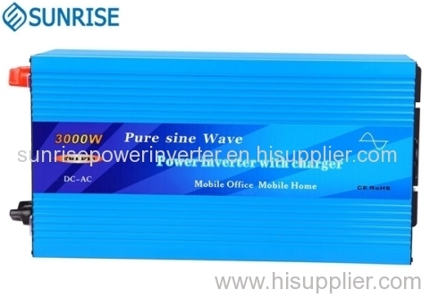 3000W Pure Sine Wave Power Inverter with Charger and Auto Transfer Switc