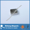 N48H Grade Neodymium Block Magnets with White Zinc Coating