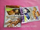 OEM Stand Up Zipper Cookies / Snack Bag Packaging with Zip Top