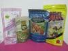 OEM Customized Flat or Stand up Snack Bag Packaging PPET / AL / PE Mylar Food Bags