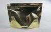 Aluminum Foil Coffee Packaging Bags Zipper Top , One Side Clear