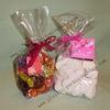 Iso Plastic Clear Printed Opp Block Bottom Bags Flat Base For Cakes Cookies