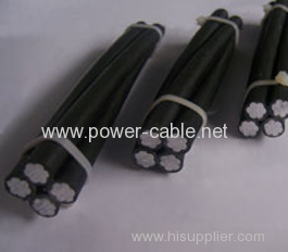High quality Duplex xlpe insulated medium voltage abc cable