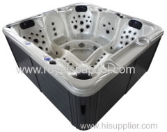Hot Sale Outdoor sexy massage SPA whirlpool hot tub in feet price with overflow
