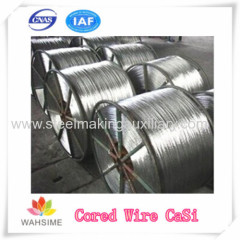 Casi Cored wire Metallurgical Materials steel making auxiliary China manufacturer price