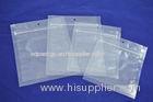 Eco Snack Food Poly Zipper Pouches Packaging Clear SGS FDA Approved
