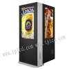 82&quot; All weather dual sides outdoor LCD standing advertising player