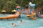 Kids Water Playground With Water slide and water toys for water house