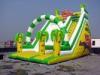 Inflatble Slide / inflatable rainbo slide with palm tree 0.55mm PVC Tarpaulin