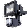 10W High Power PIR LED Floodlight , Security Motion Sensor LED Flood Lights COB IP65