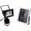 PIR Motion Sensor 10W Solar LED Flood lights 950Lm DC 12V 6600mAh 140 degree