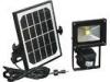 Motion Sensor Solar LED Flood lights , 12V DC 20W PIR LED Floodlight Bridgelux Chips