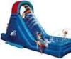 Commercial Giant Outdoor Inflatable Water Slides Game for Adult, Kids Playing for fun
