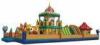 Fire Retardant Childrens Inflatable Bouncy Cat Castle for Playground