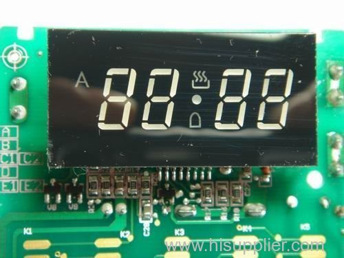 Custom 4-digit 10mm Super Green 7 Segment Led display for Oven Timer Control