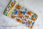 EVA customized die cute fashionable puffy sticker sponge sticker