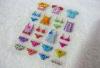 Children teaching material! colorful DIY letter Sponge stickers