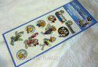 Decorative promotional gift cartoon puffy sticker , foam sticker / sponge sticker