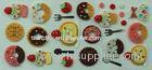 Fancy Lovely DIY Japanese Puffy Stickers , Fuzzy 70 x 150mm