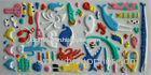 Sea Fish 3D Puffy Stickers , Japan Style Animal Soft PVC Stickers