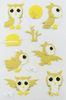 gift printable birds Puffy Animal Stickers for Kids Custom Eco-friendly