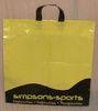 2013 OEM HDPE Plastic shopping bag with flexiloop handle