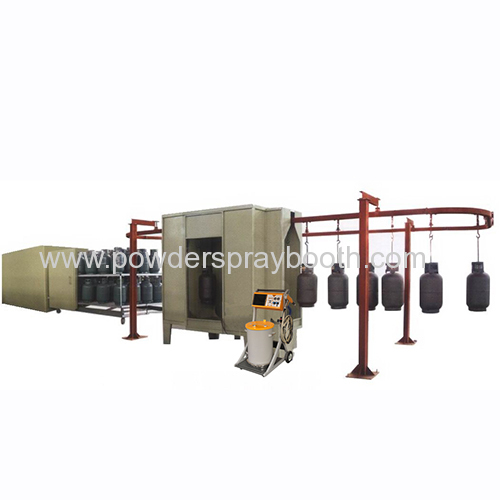 Cylinder Powder Coating line