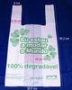 large Biodegradable PE T-Shirt Plastic Bag for grocery , 500mm length